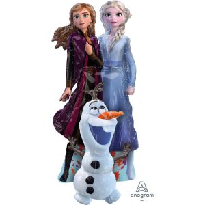 Airwalkers | 58 Inch Frozen 2 Elsa & Anna Airwalkers (Air-Fill Only) Airwalkers Airwalkers