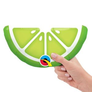 Fiesta Globos | 14 Inch Mini Lime Slice (Air-Fill Only) Fiesta Globos Fiesta Globos