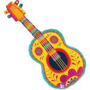 Fiesta Globos | 35 Inch Festive Guitar Fiesta Globos Fiesta Globos