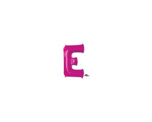 Foil Letters | 34 Inch Letter E – Anagram – Pink Foil Balloons Foil Letters