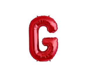 Foil Letters | 34 Inch Letter G – Northstar – Red Foil Balloons Foil Letters