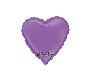 Hearts | 18 Inch Heart – Spring Lilac Foil Balloons Hearts