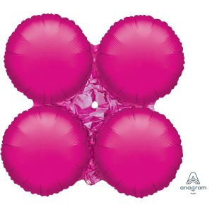 Magic Arch | 24 Inch Magicarch Large – Metallic Fuchsia Foil Balloons Magic Arch