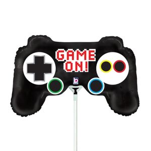 Minishapes | 14 Inch Game Controller Mini Shape (Air-Fill Only) Foil Balloons Minishapes