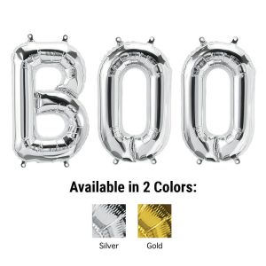 Phrases & Number Kits | 16 Inch Boo – Northstar Letters Kit (Air-Fill Only) Foil Balloons Phrases & Number Kits