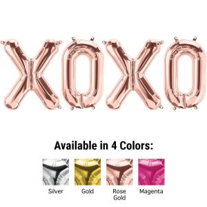 Phrases & Number Kits | 16 Inch Xoxo – Northstar Letters Kit (Air-Fill Only) Foil Balloons Phrases & Number Kits