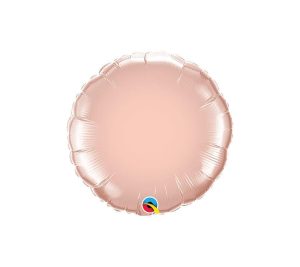 Rounds | 18 Inch Circle – Rose Gold Foil Balloons Rounds