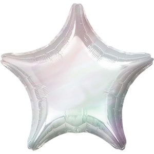 Stars | 19 Inch Star – Iridescent Foil Balloons Stars