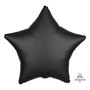 Stars | 19 Inch Star – Satin Luxe Onyx Foil Balloons Stars