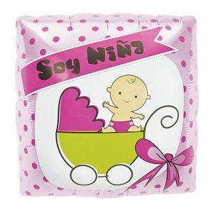 Bebita Globos | 18 Inch Soy Nina Buggy Bebita Globos Bebita Globos