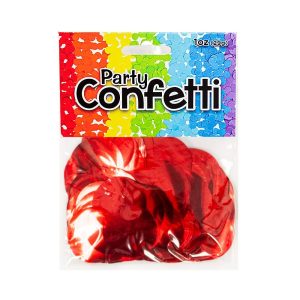 Fiesta Globos | Metallic Confetti – Red Fiesta Globos Fiesta Globos